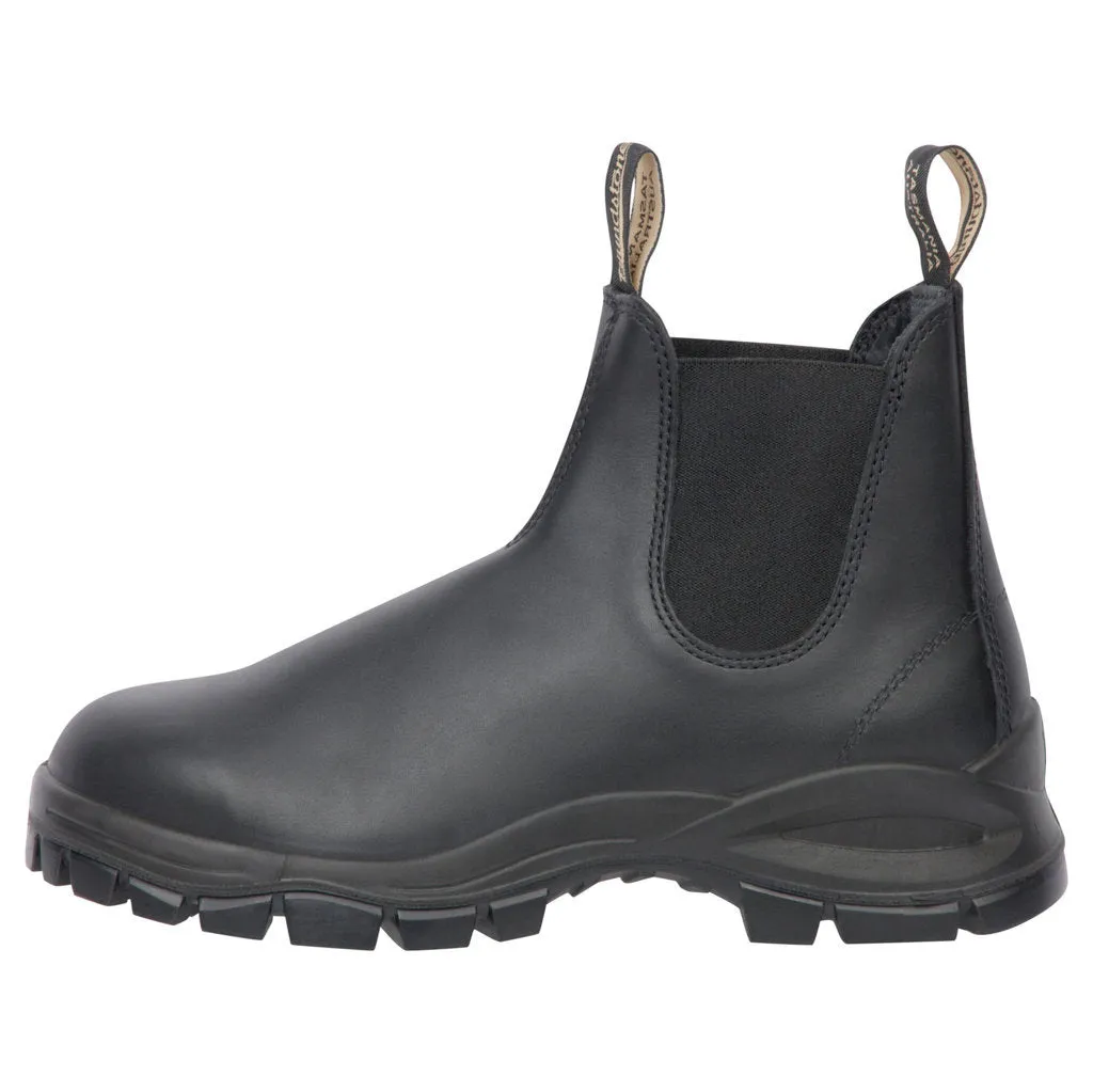 2240 Water-Resistant Leather Unisex Chelsea Boots