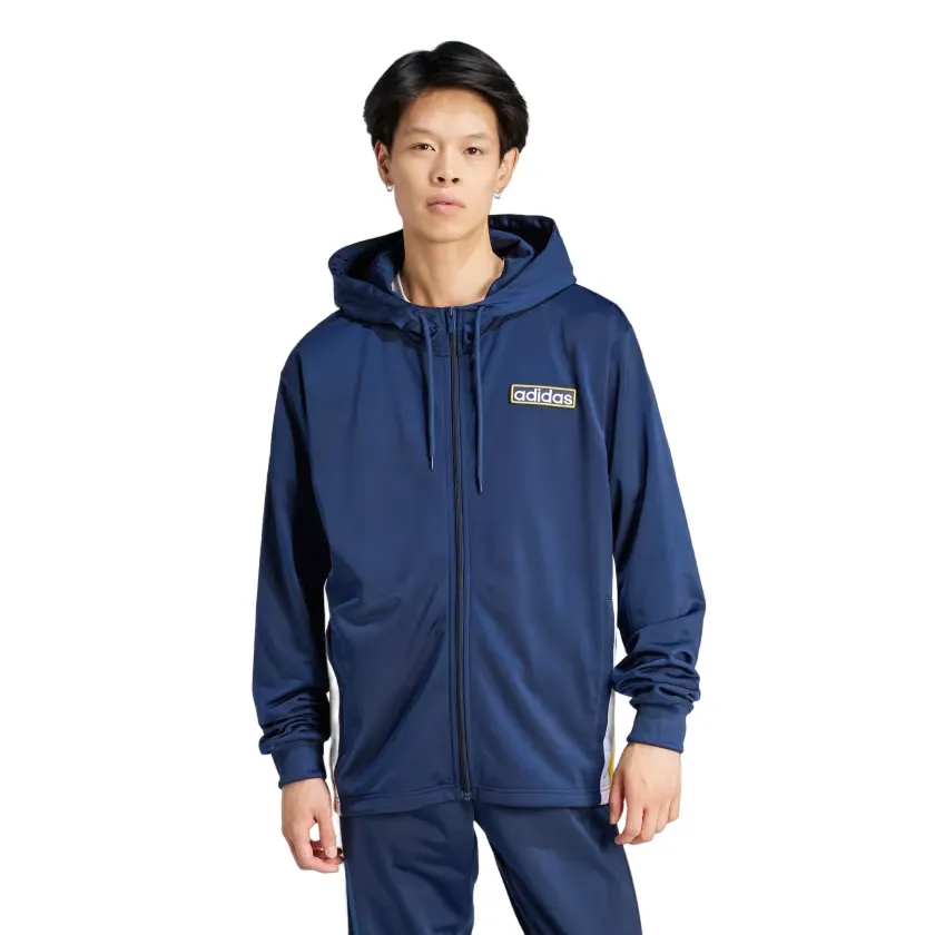 Adidas Originals Adibreak Men's Hoodie IM8208 Blue Yellow Gold White