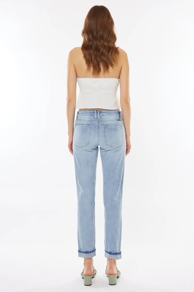 Amie High Rise Boyfriend Jeans