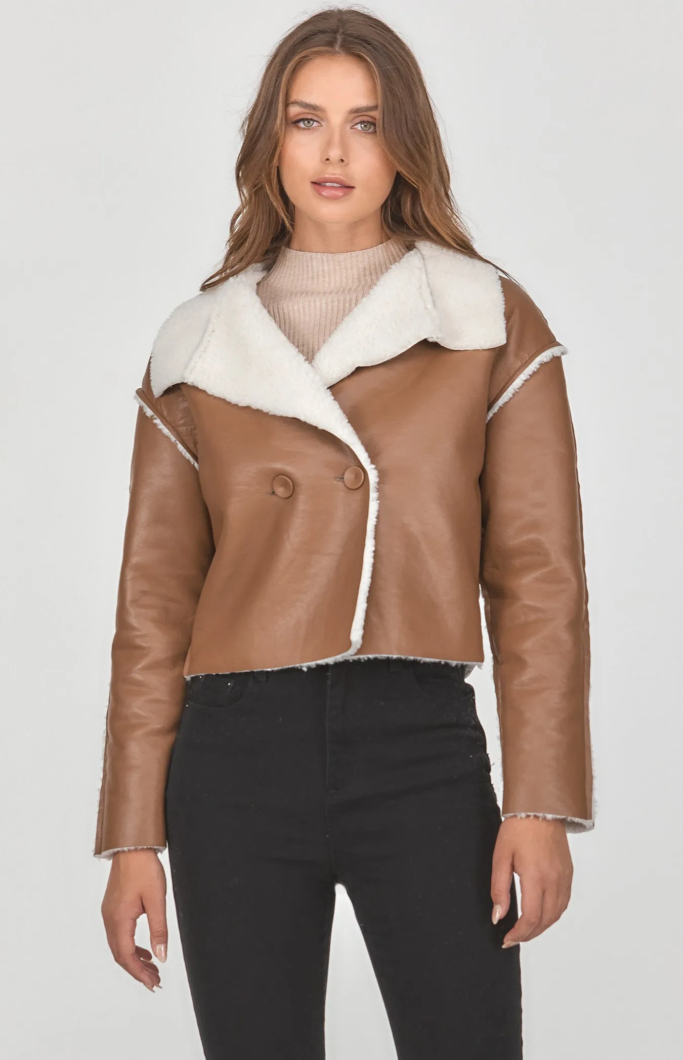 ANDREA AVIATOR JACKET