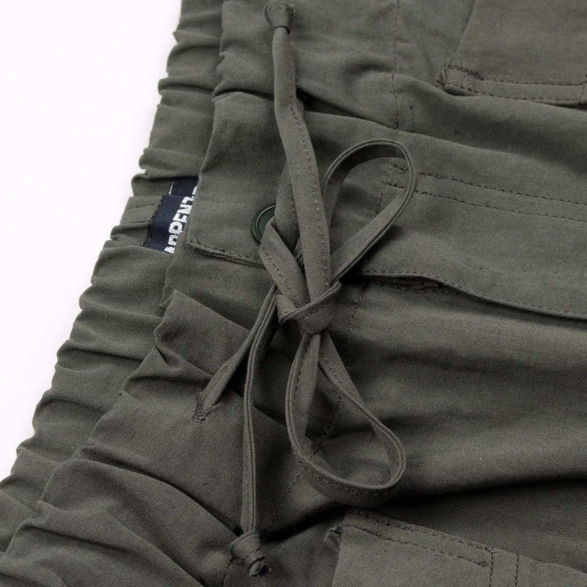 Arpenteur - Cargo Shorts Cotton / Linen Poplin - Dark Grey