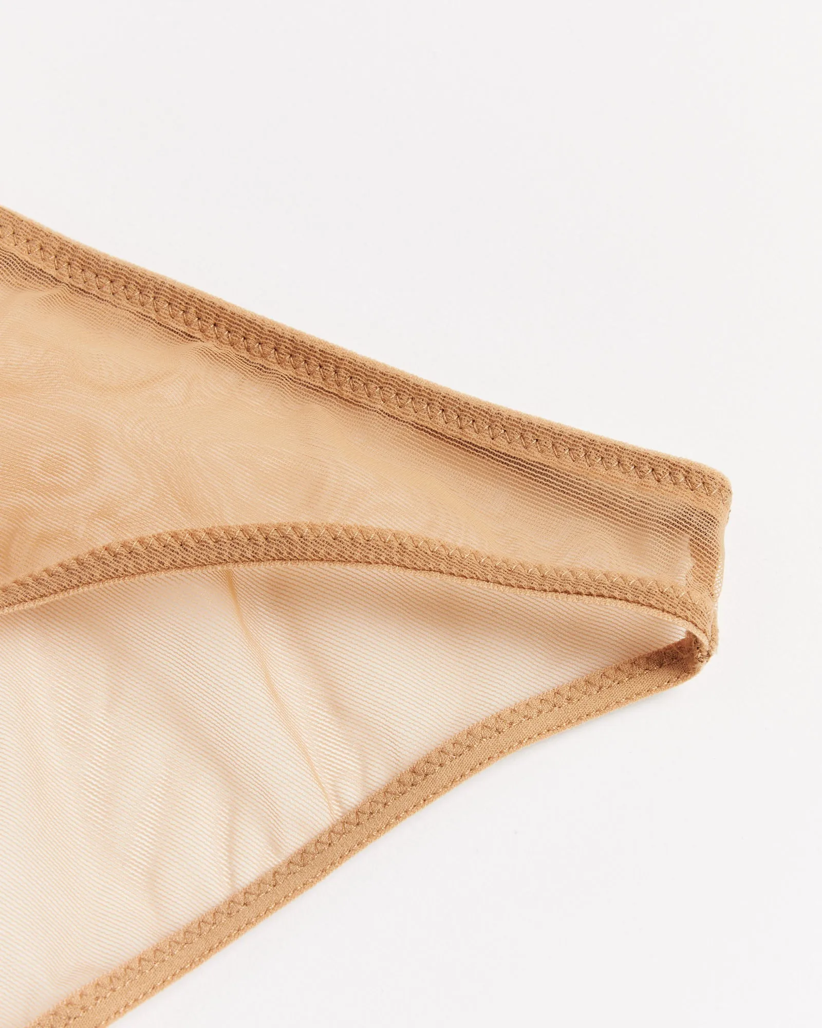 Bare Minimal Brief in Caramel