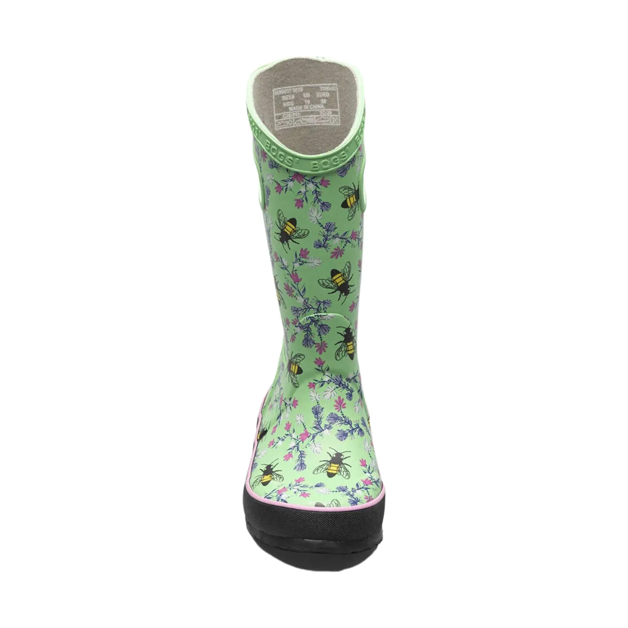 Bogs Kids' Bee Rain Boots - Mint Green