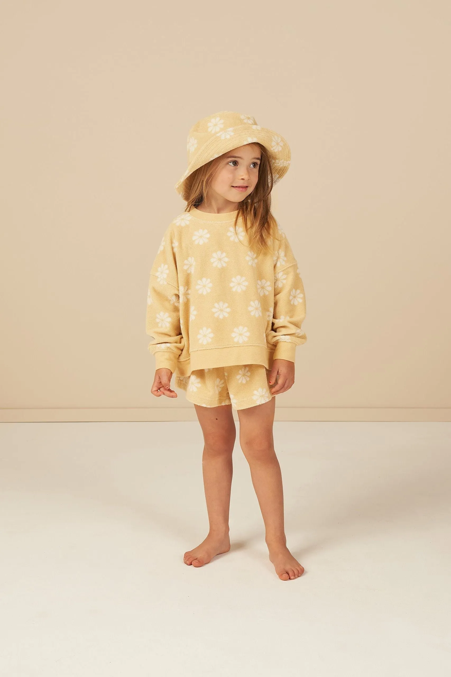 Boxy Pullover | Daisy Yellow