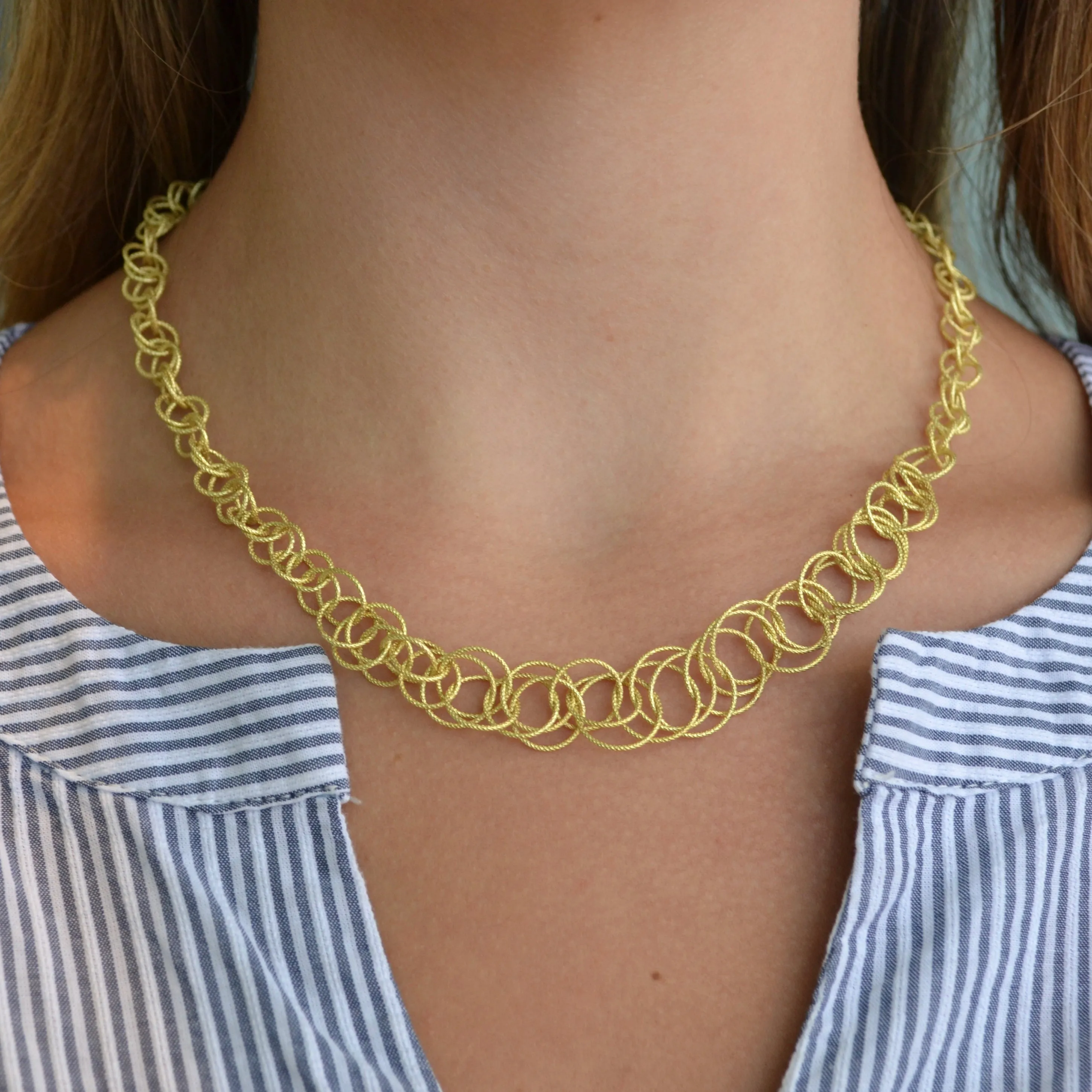 Buccellati - Hawaii - Graduated Chain Necklace, 18k Yellow Gold