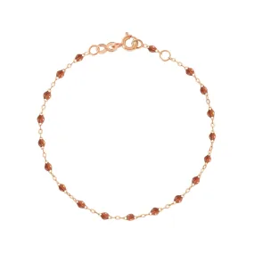 Classic Gigi Fauve bracelet, Rose Gold, 7.5"