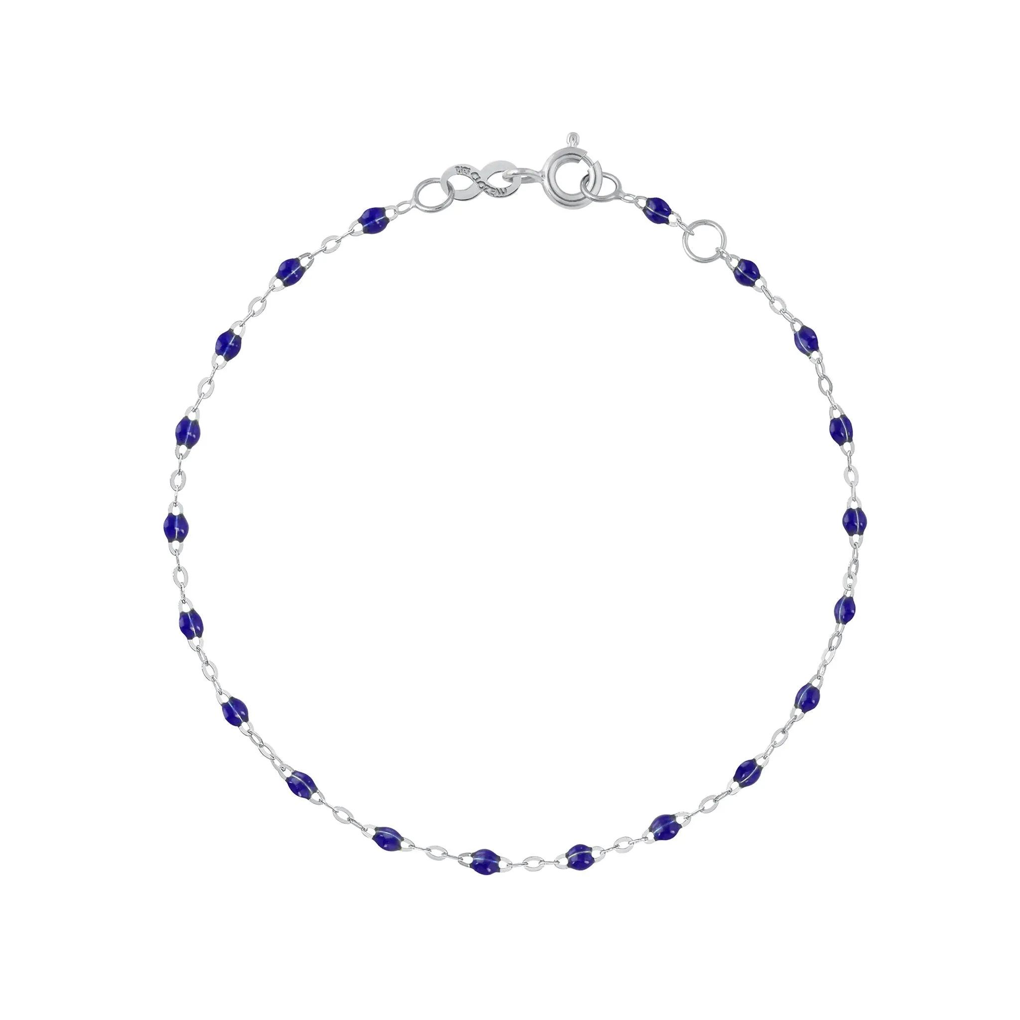 Classic Gigi Lapis bracelet, White Gold, 7.5"