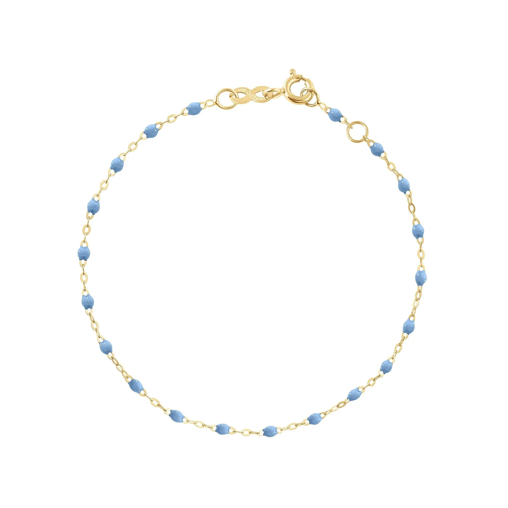 Classic Gigi Sky bracelet, Yellow Gold, 7.5"