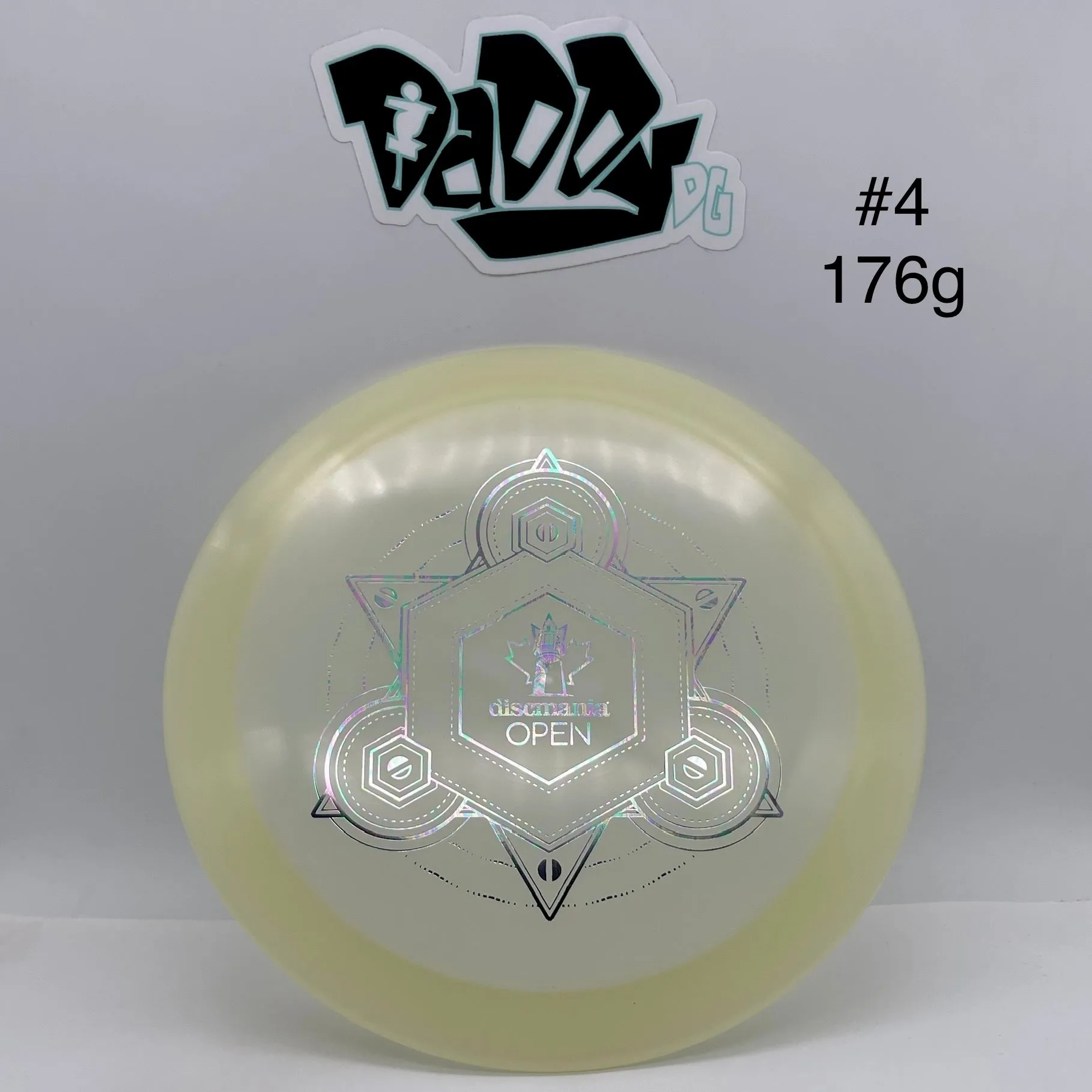 Discmania Color Glow C-Line FD3 - 2023 Discmania Open Stamped Fairway Driver