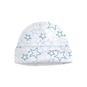 Doodle Stars Printed Hat | Baby Boy