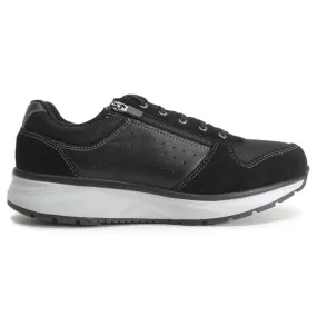 Dynamo Zip Leather Textile Men's Low Top Trainers