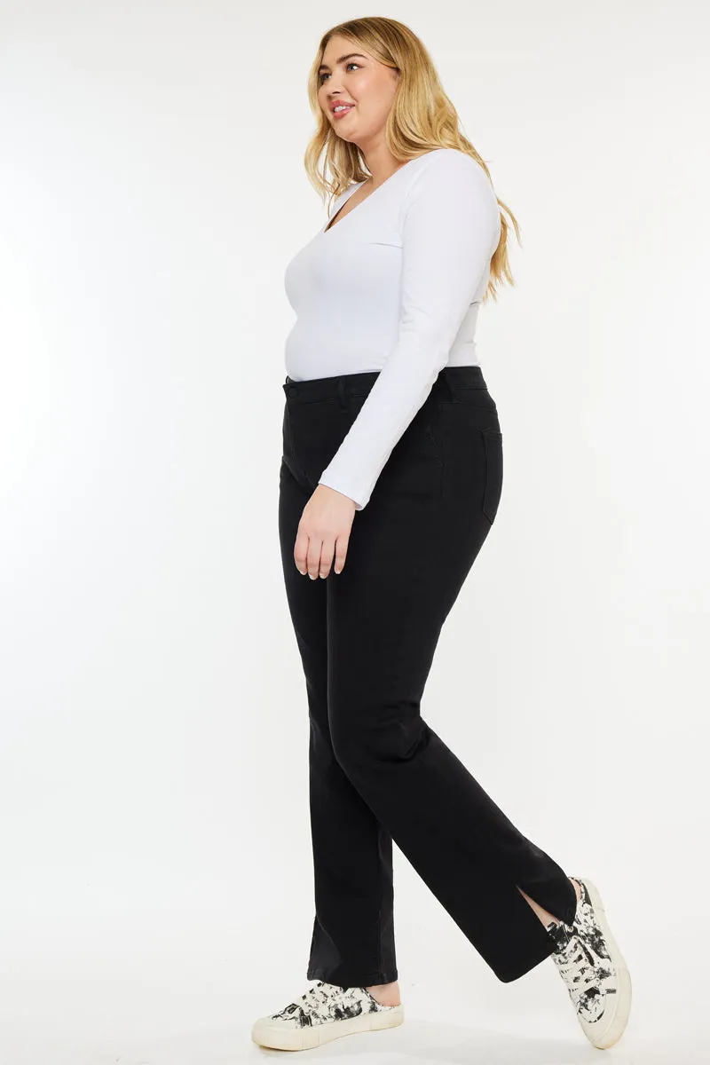 Erin Mid Rise Bootcut Jeans (Plus Size)