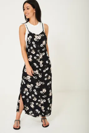 Floral Maxi Dress Ex Brand