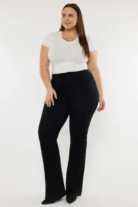 Gabriel Mid Rise Flare Jeans (Plus Size)