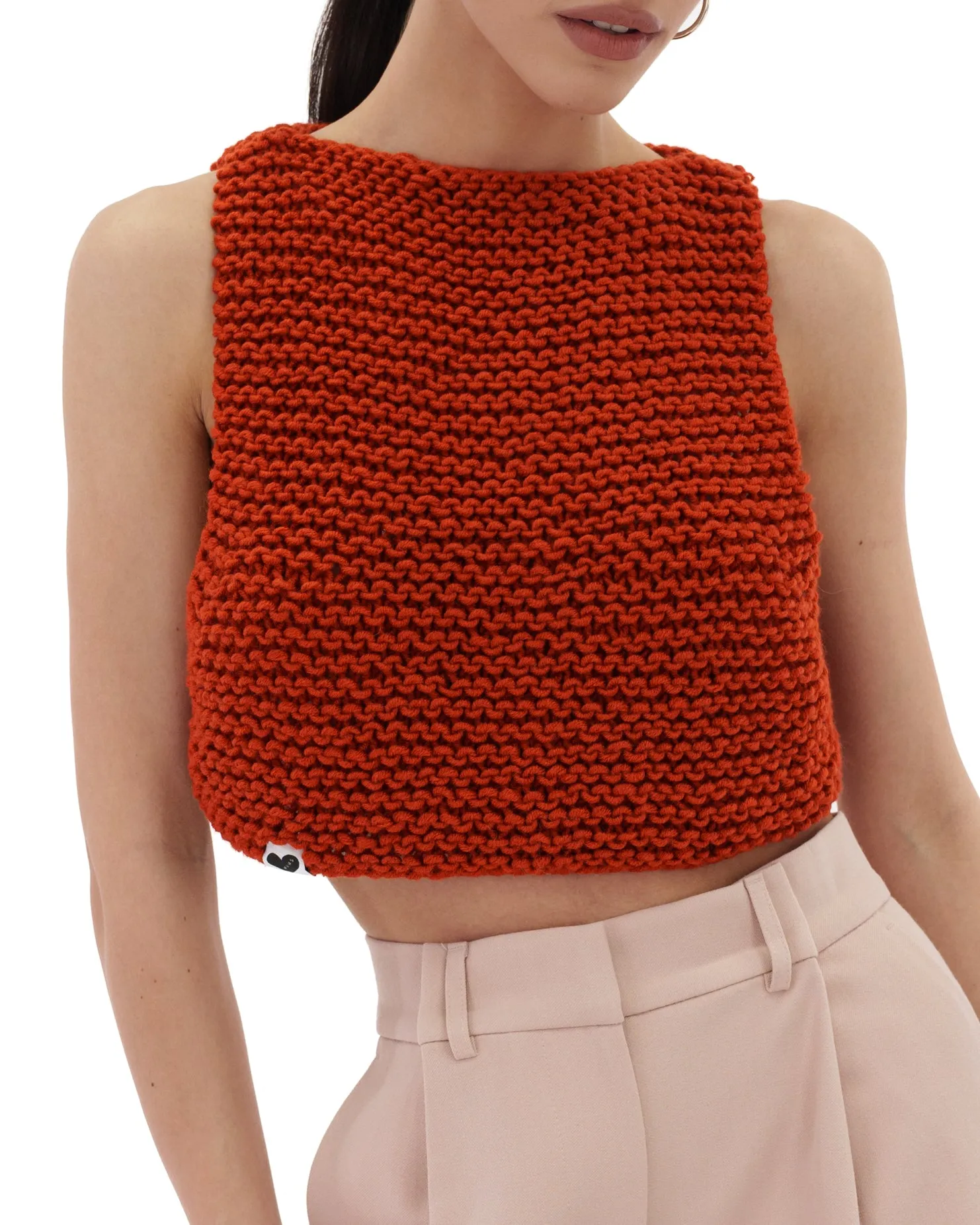 Halter Knit Top