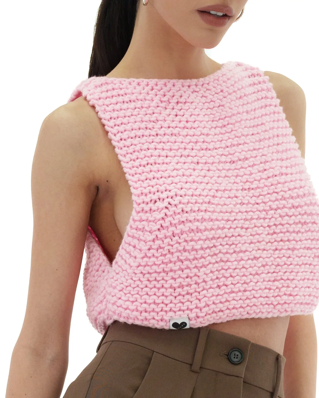 Halter Knit Top