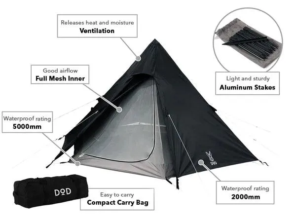 Ichi One Pole Tent (S)