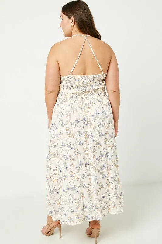 Iris Halter Neck Maxi Dress - FINAL SALE