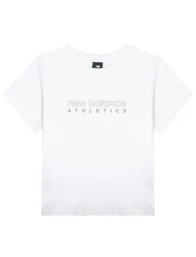 New Balance NB Athletics Slim Tee White