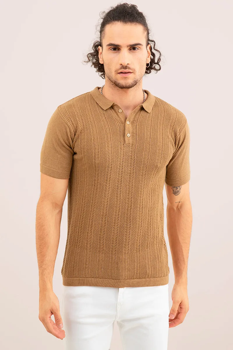 Peppy Beige T-Shirt