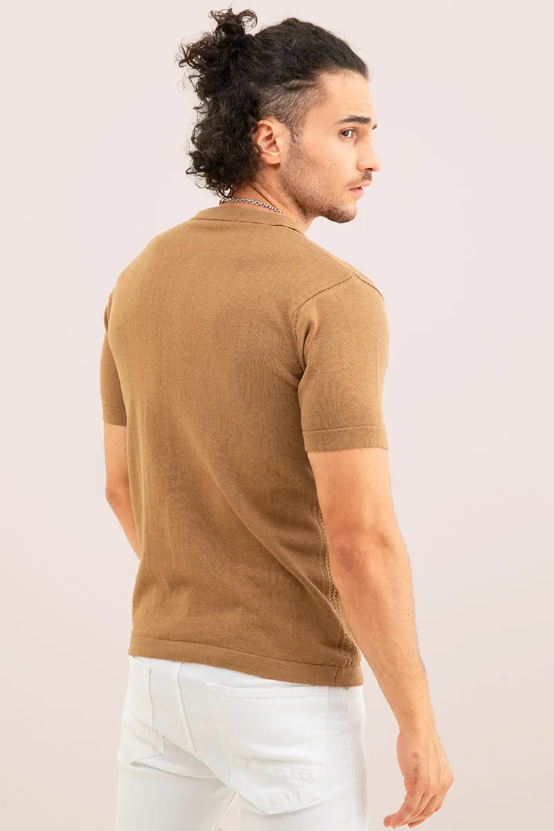 Peppy Beige T-Shirt