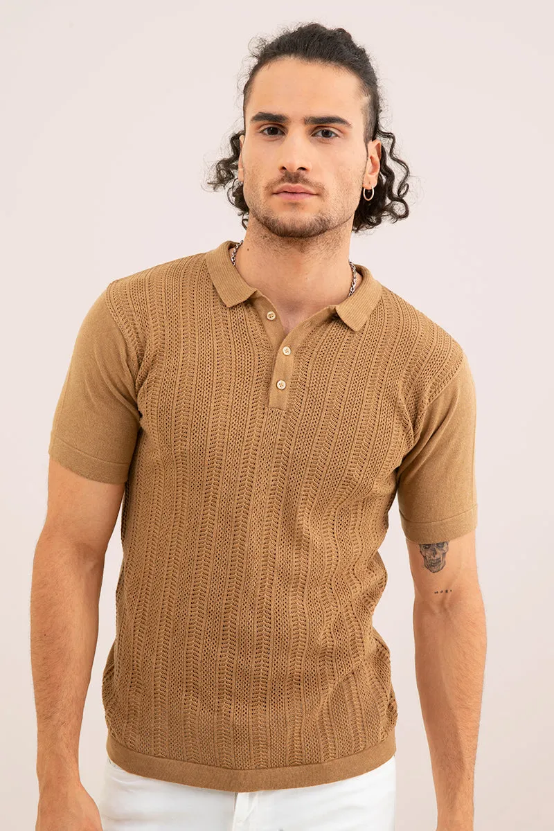 Peppy Beige T-Shirt