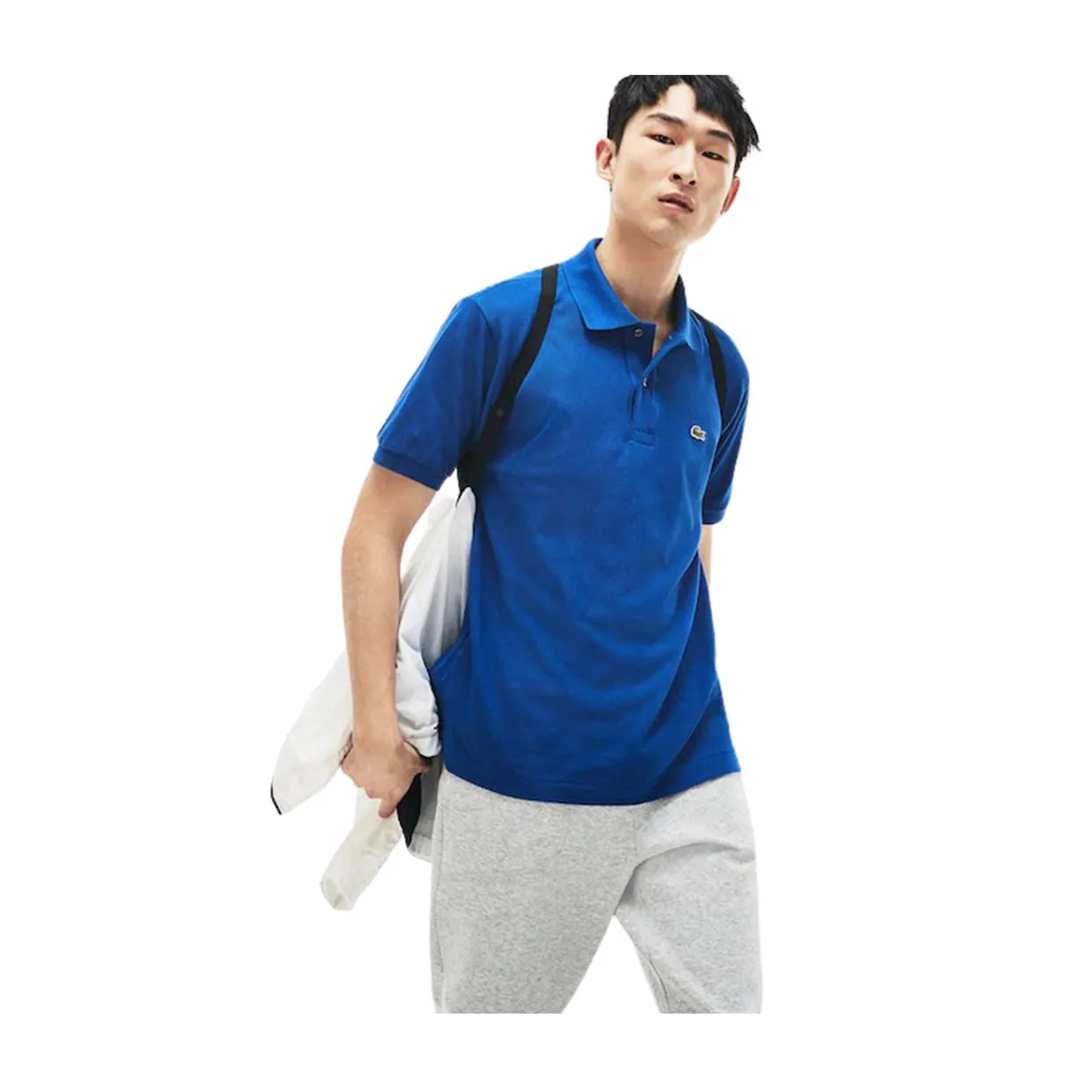 Polo Lacoste Classic Fit Blu Elettrico