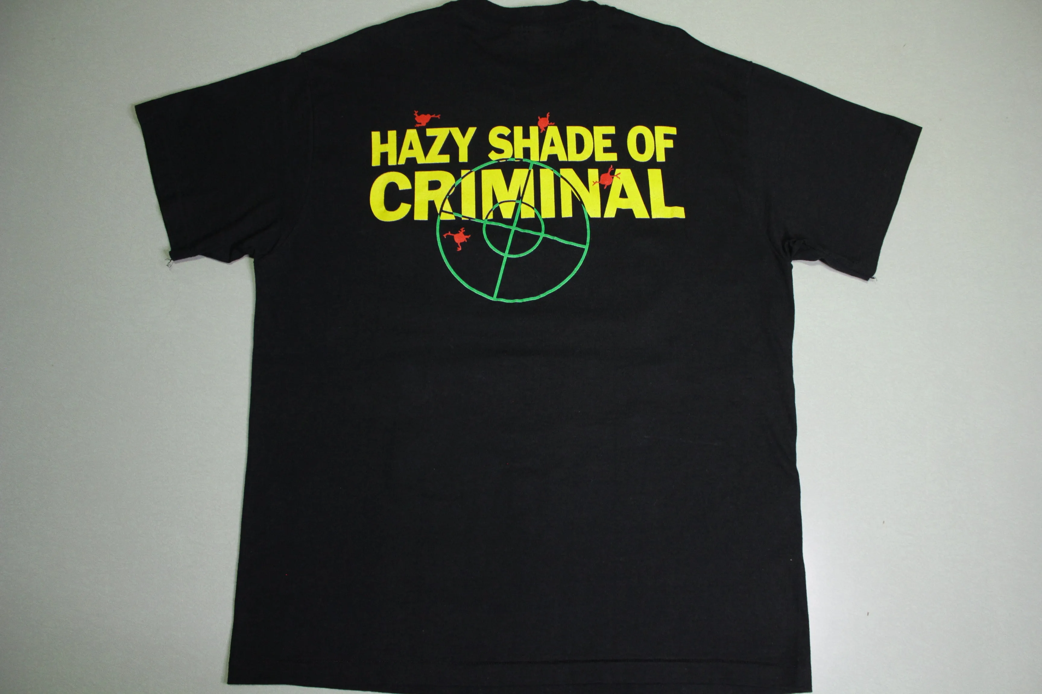 Public Enemy Greatest Misses 1992 Hazy Shade of Criminal Vintage 90's Deadstock Rap T-Shirt