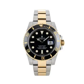 Rolex 40mm Submariner Date, Black Dial, Oyster Bracelet - 116613LN