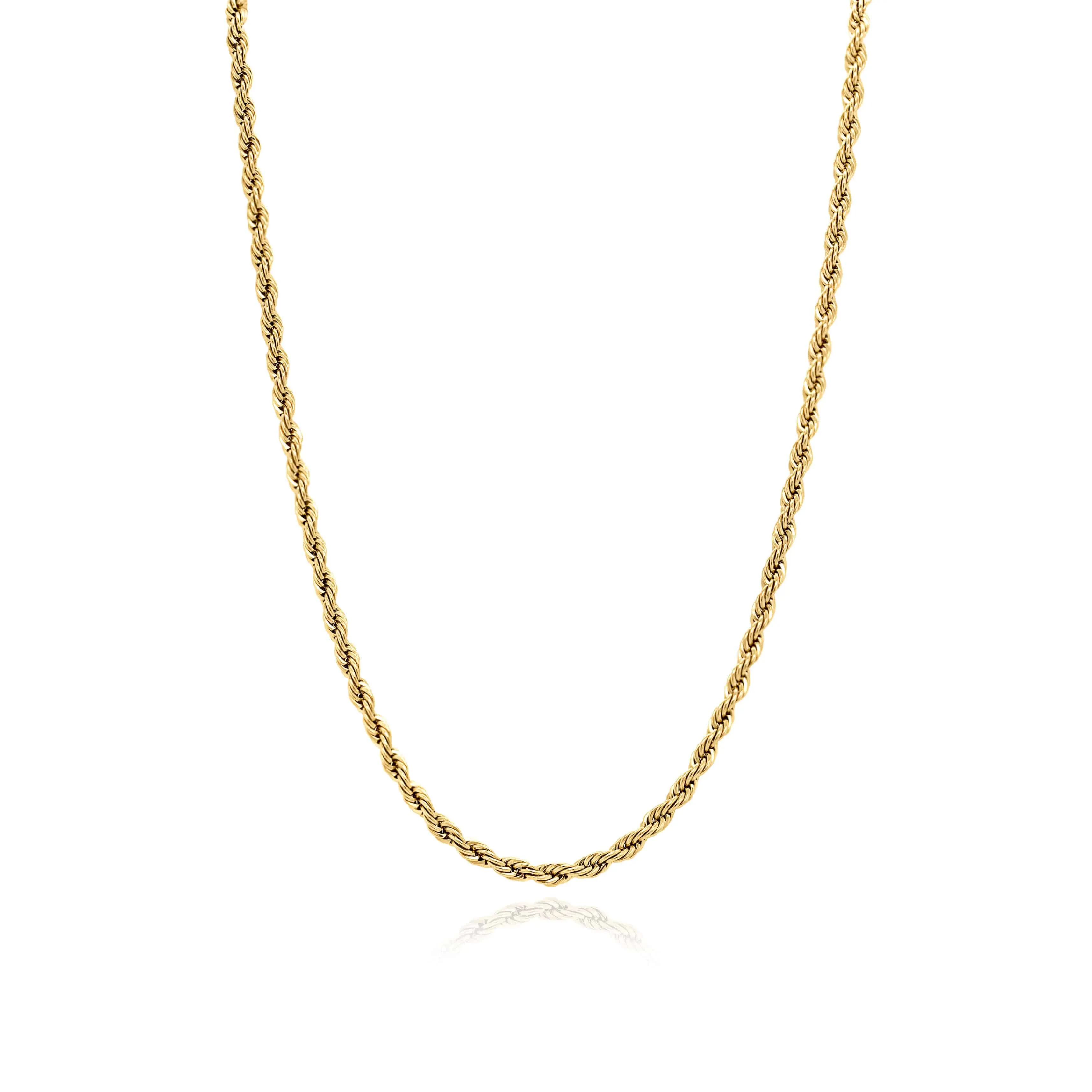 ROPE CHAIN NECKLACE (2mm)