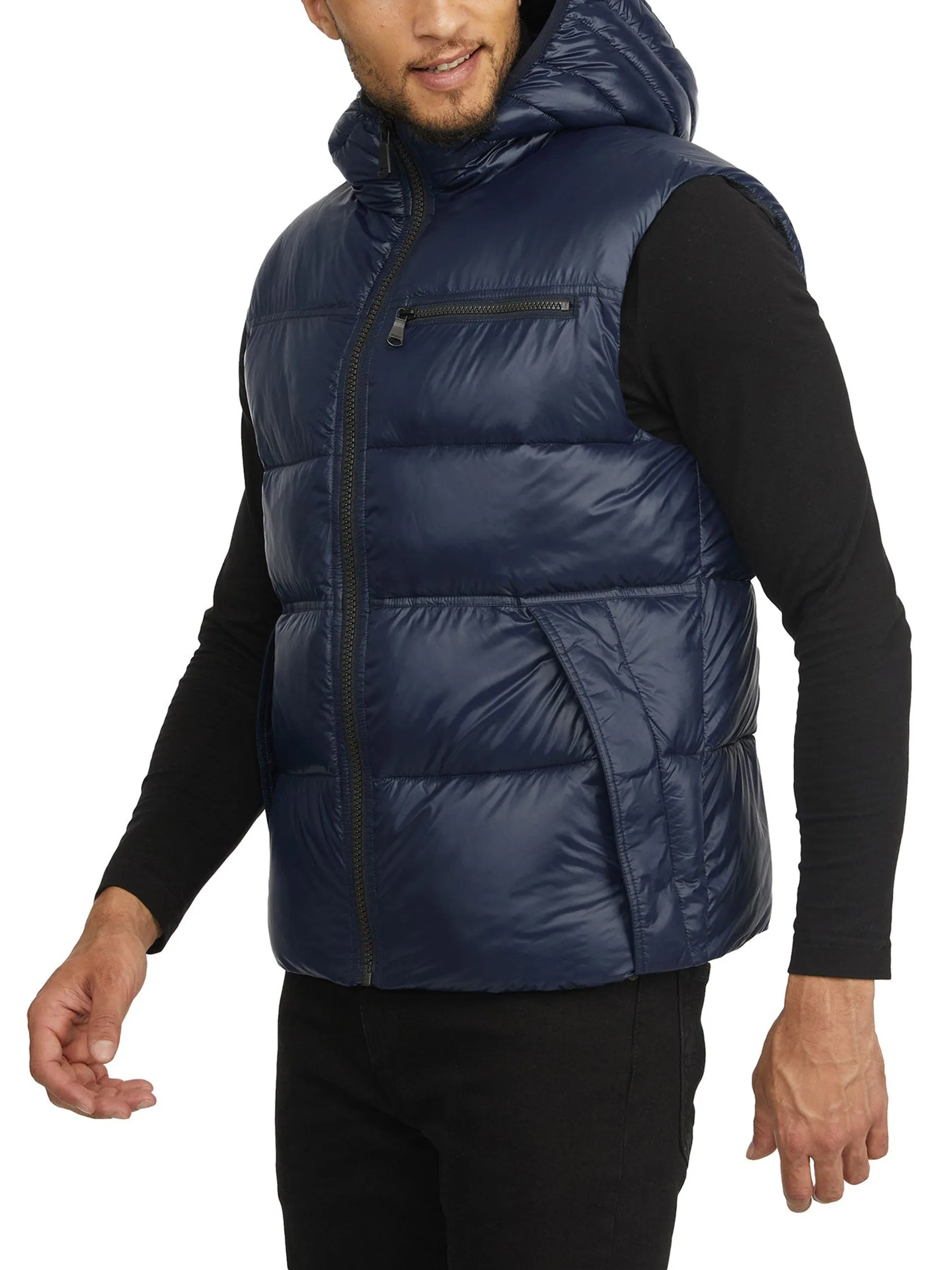 Ryan Men's Lightweight Hooded Puffer Vest