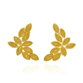 SALOMON GOLD SMALL EARRINGS FILIGREE