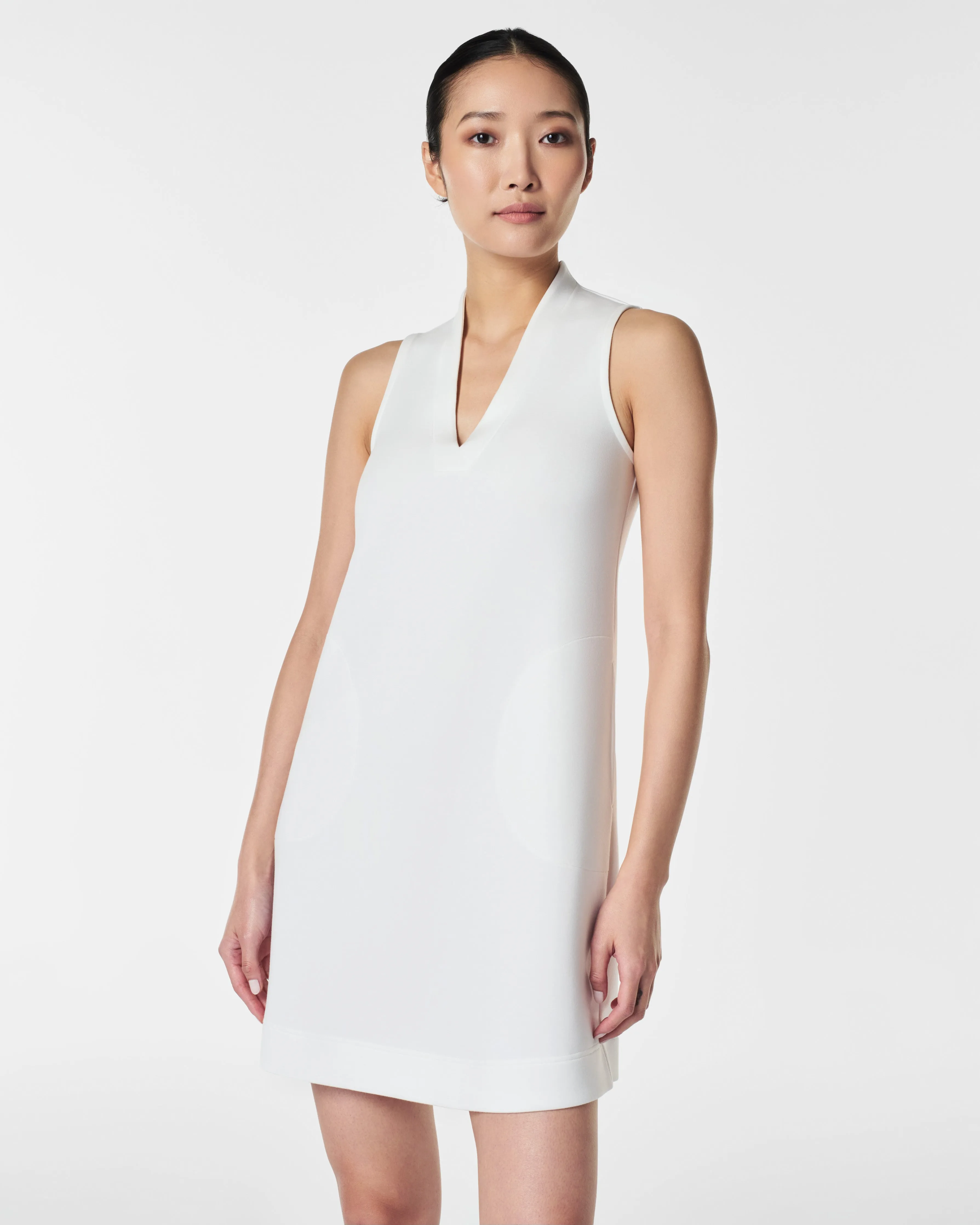 SPANX AirEssentials V-Neck Mini Dress