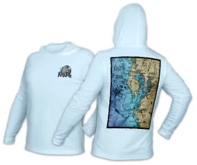 Tampa, FL / King Tide Classic Chart Hoodie