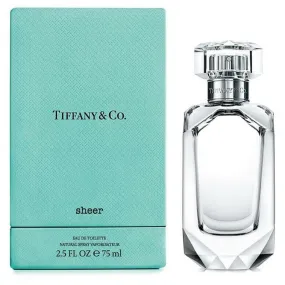 Tiffany Sheer EDT 2.5 oz 75 ml Women