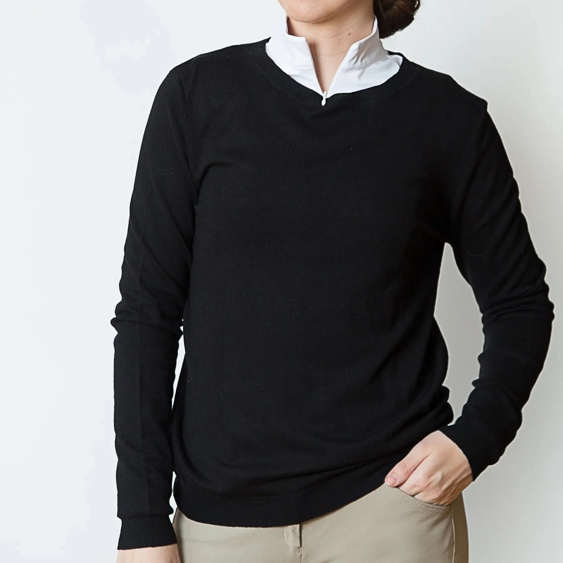 TKEQ Essential Crew Neck Sweater