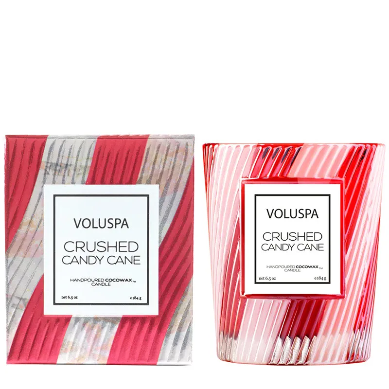 VOLUSPA | Crushed Candy Cane Classic Candle